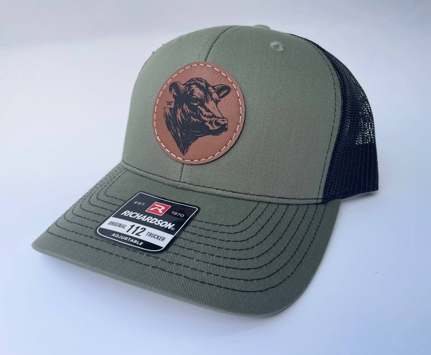 H2611LB - Loden / Black Mesh Dirty Dollar Cow Snap Back Hat