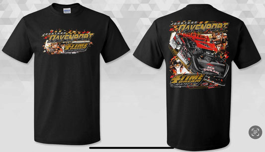 T2616B - Black "4-Time Dream Champion" Short Sleeve Tee