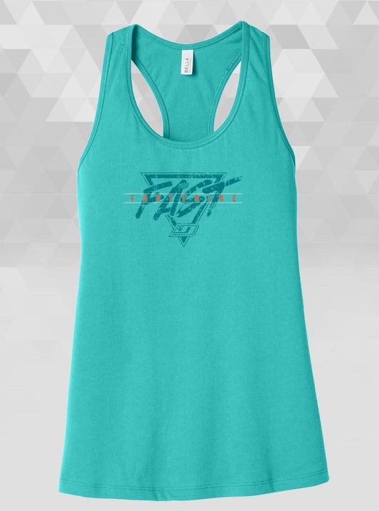 L2601T - Teal Fast Forty Nine Bella Canvas Racerback Tank Top