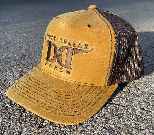 H2538BR - Brown Dirty Dollar Ranch Richardson 112WH Adjustable Hat