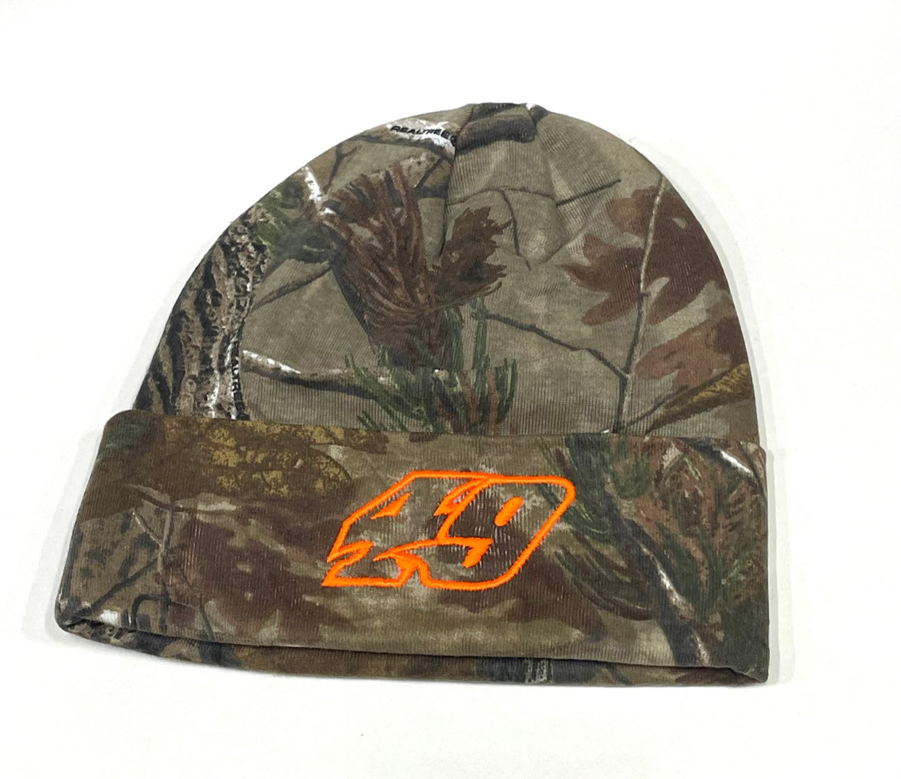 H2541C - Camo Cuffed Beanie with 49