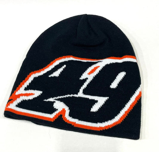 H2542B - Black 49 Knit Beanie