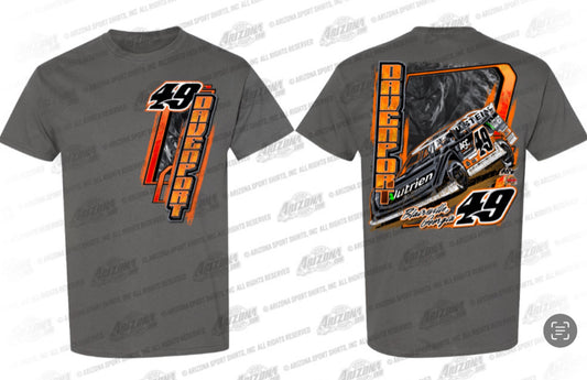 T2521CG - Charcoal Gray "Superman Send It" Short Sleeve Tee