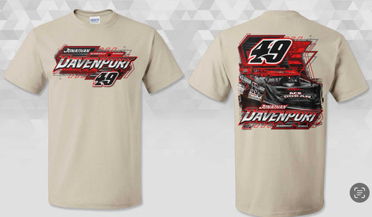 T2617S - Sand "Davenport Standout" Short Sleeve Tee