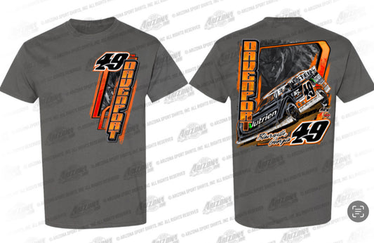 T2521CG - Charcoal Gray "Superman Send It" Short Sleeve Tee