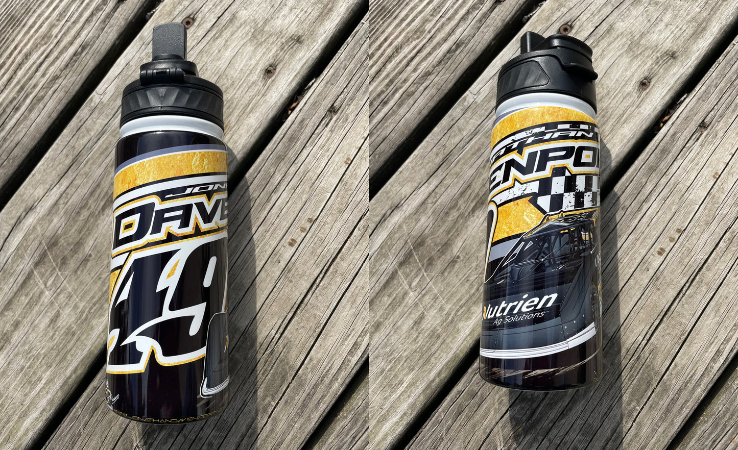 M2510 - Jonathan Davenport 2025 World 100 18 oz. Water Bottle